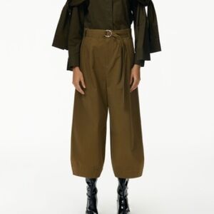Myriam Twill Stella Ankle Length Sculpted Pant